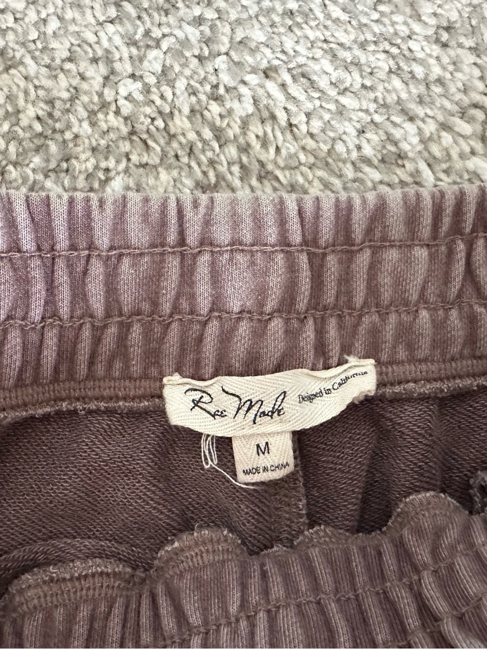 Women’s Rae Mode Taupe Wide Leg Lounge Pants - Picture 6 of 8